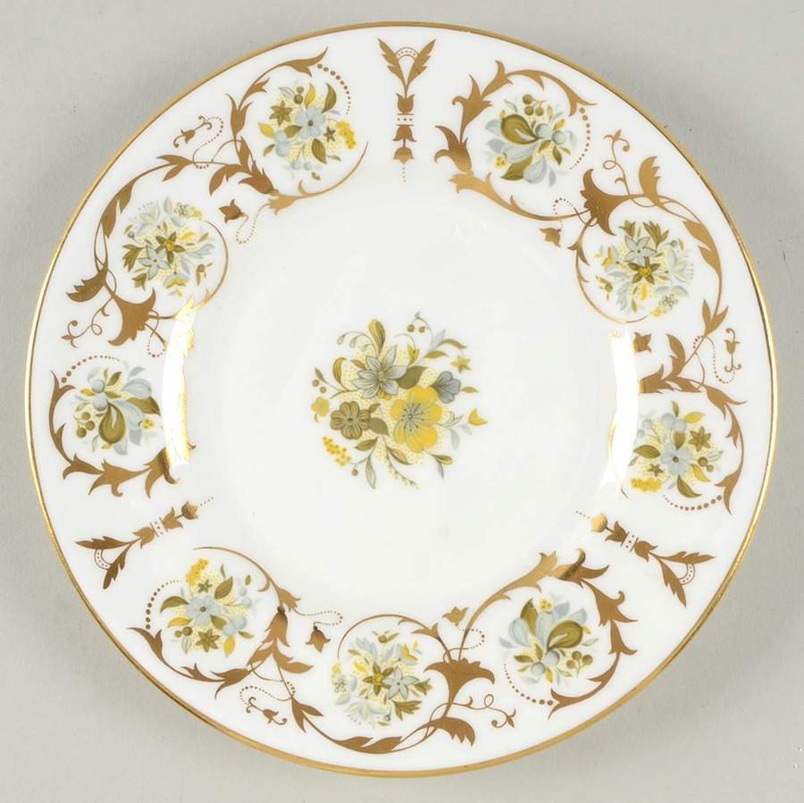 Grosvenor Bread & Butter Plate by Royal Crown Derby-1