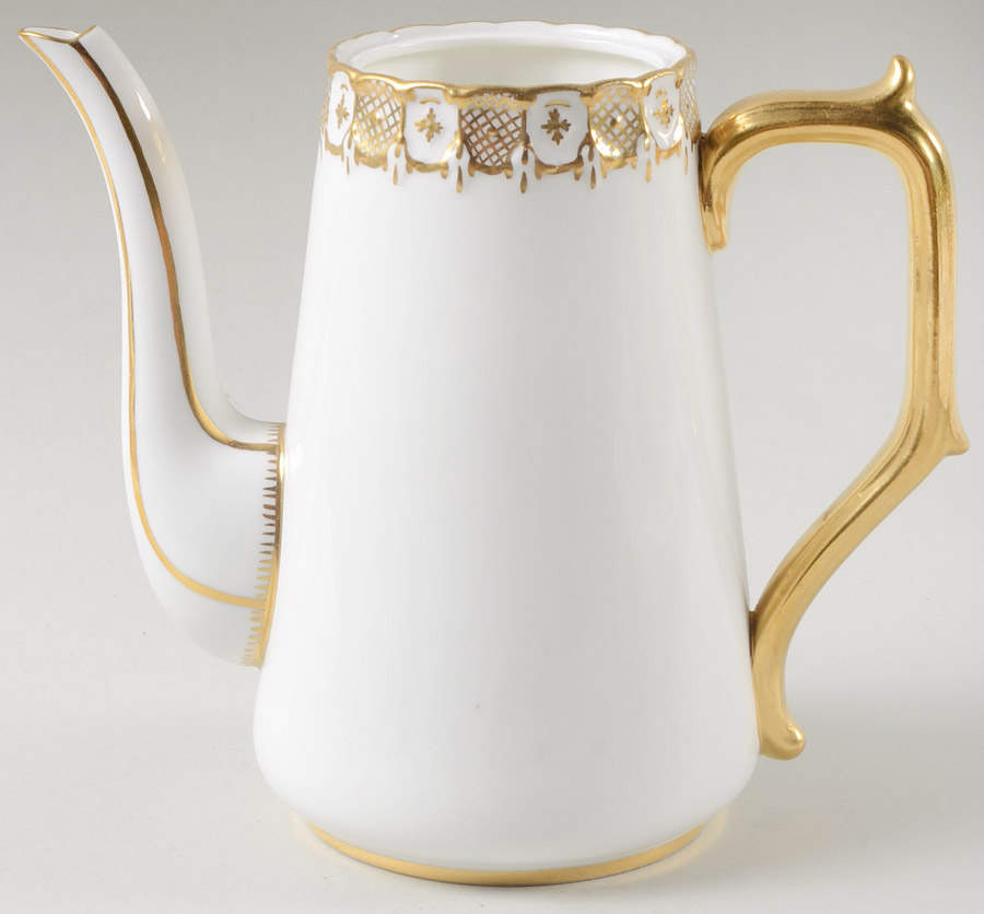Heraldic Gold Mini Coffee Pot No Lid by Royal Crown Derby-1