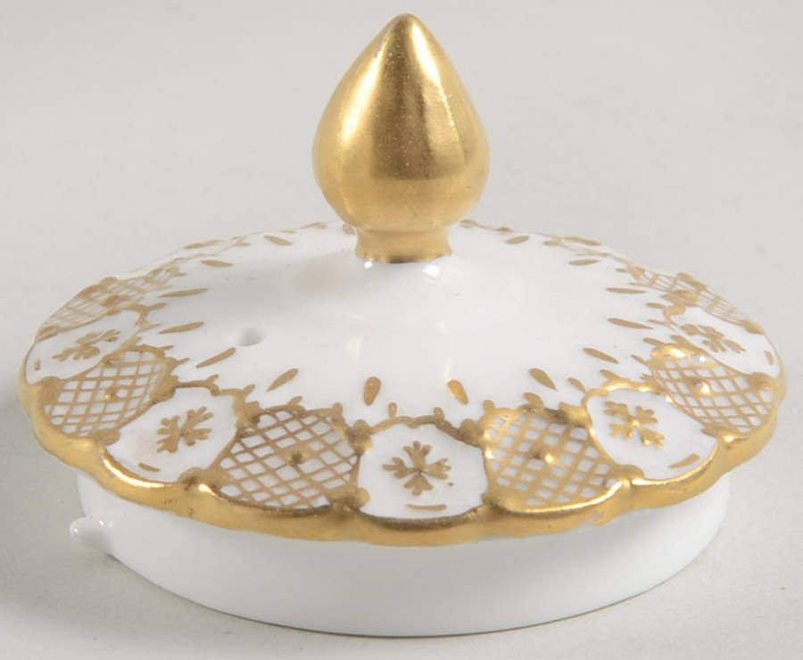 Heraldic Gold Lid for Mini Coffee Pot by Royal Crown Derby-1