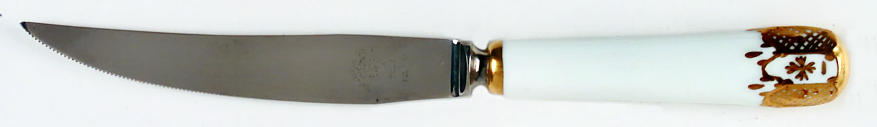 Heraldic Gold Individual Steak Knife by Royal Crown Derby-1