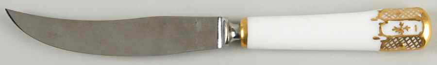 Heraldic Gold Individual Fruit Knife by Royal Crown Derby-1