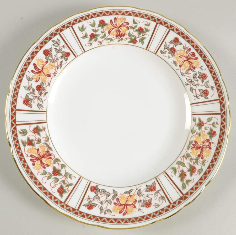 Honeysuckle Dinner Plate by Royal Crown Derby-1