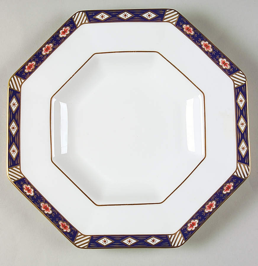 Kedleston Octagonal Luncheon Plate by Royal Crown Derby-1