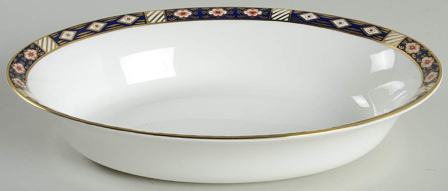 Kedleston 10" Oval Vegetable Bowl by Royal Crown Derby-1