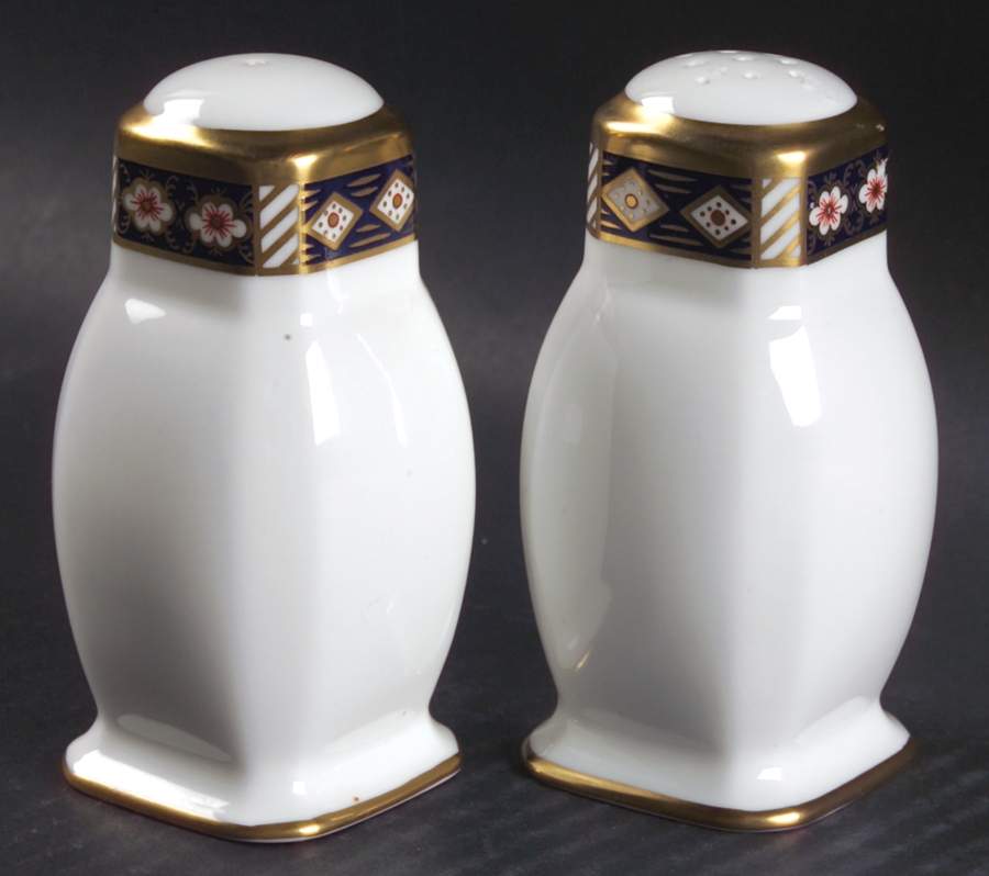 Kedleston Salt & Pepper Set by Royal Crown Derby-1