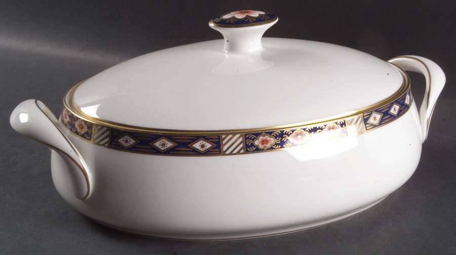 Kedleston Oval Covered Vegetable by Royal Crown Derby-1