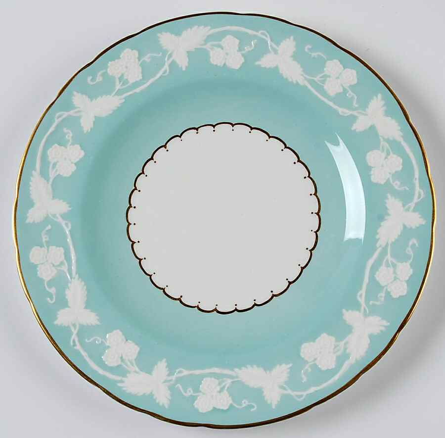 Kendal Celadon Salad Plate by Royal Crown Derby-1