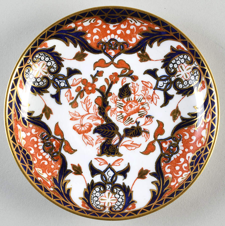 Kings (Newer Backstamp) Saucer for Flat Cup by Royal Crown Derby-1