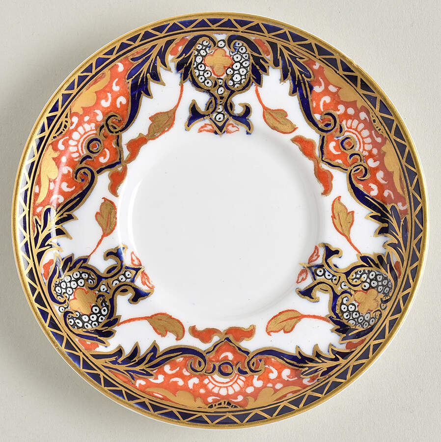 Kings (Newer Backstamp) Saucer for Flat Demitasse Cup by Royal Crown Derby-1