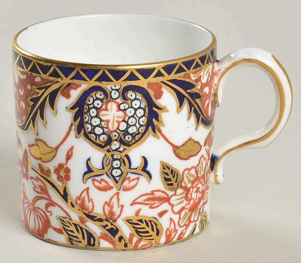 Kings (Newer Backstamp) Flat Demitasse Cup by Royal Crown Derby-1