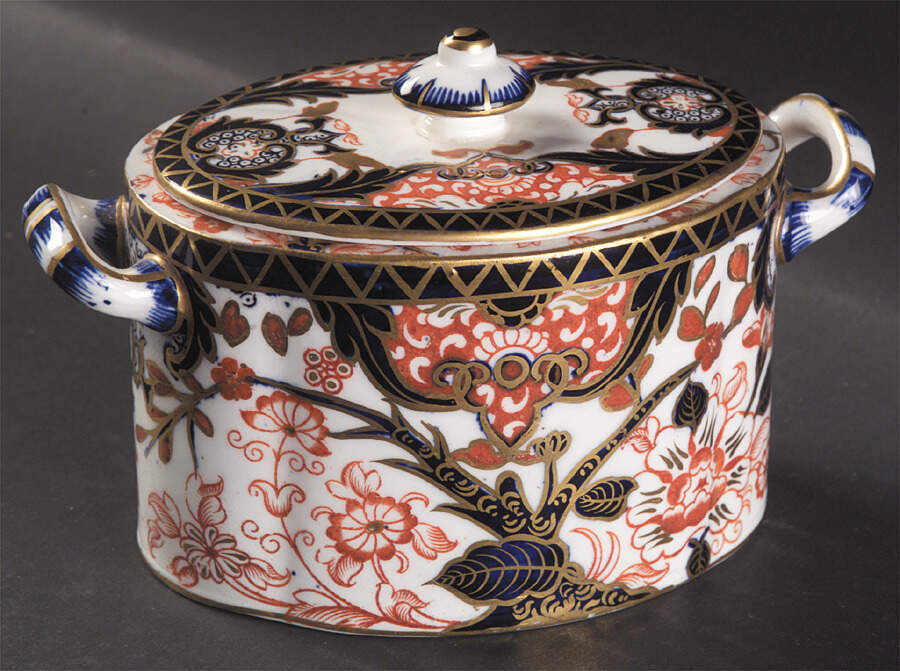Kings (Newer Backstamp) Sugar Bowl & Lid by Royal Crown Derby-1