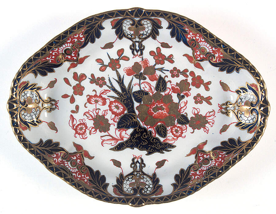 Kings (Newer Backstamp) Bread Tray by Royal Crown Derby-1