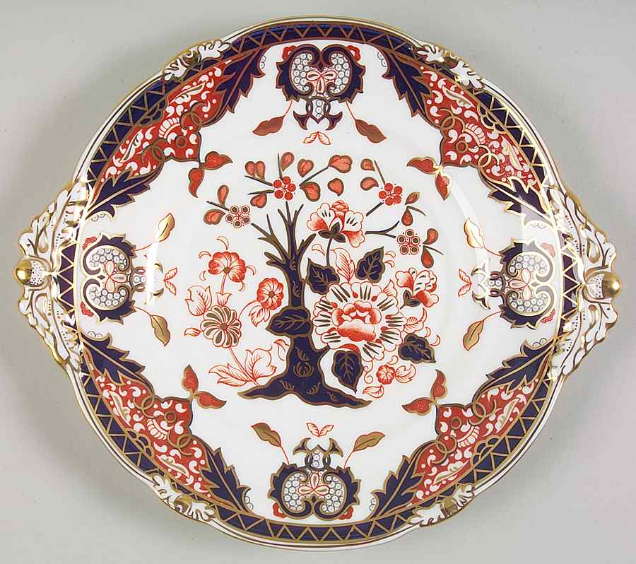 Kings (Newer Backstamp) Underplate for Sauce Boat by Royal Crown Derby-1