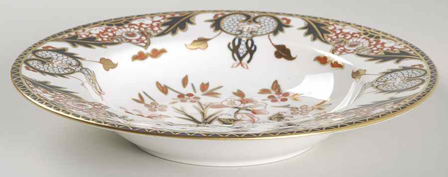 Kings (Newer Backstamp) Rim Soup Bowl by Royal Crown Derby-1