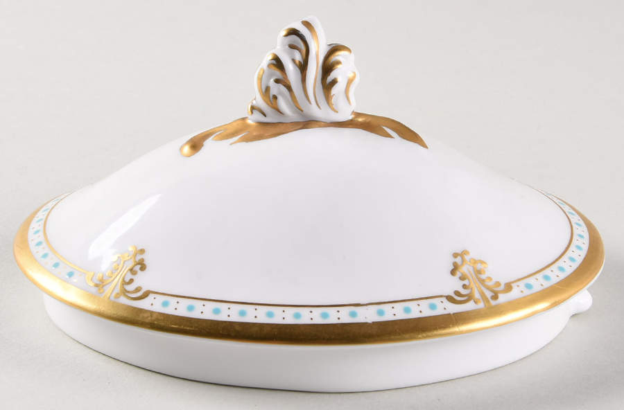 Lombardy Lid for Teapot by Royal Crown Derby-1