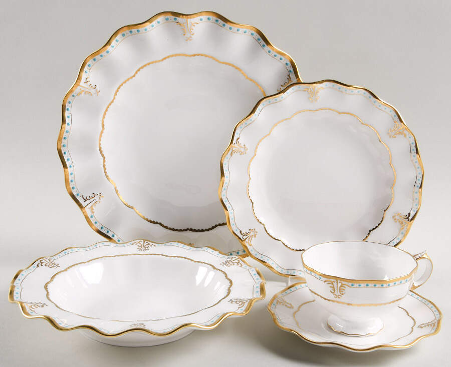Lombardy 40 Piece Estate Set by Royal Crown Derby-1