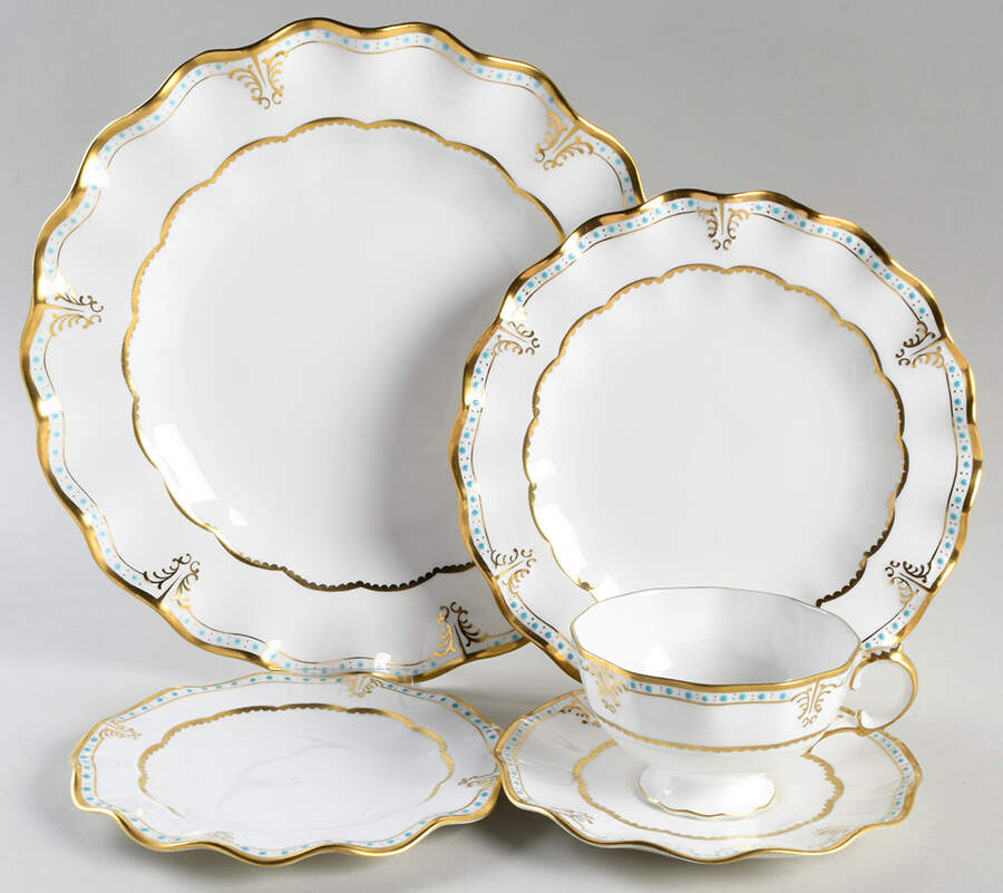 Lombardy 40 Piece Estate Set by Royal Crown Derby-1