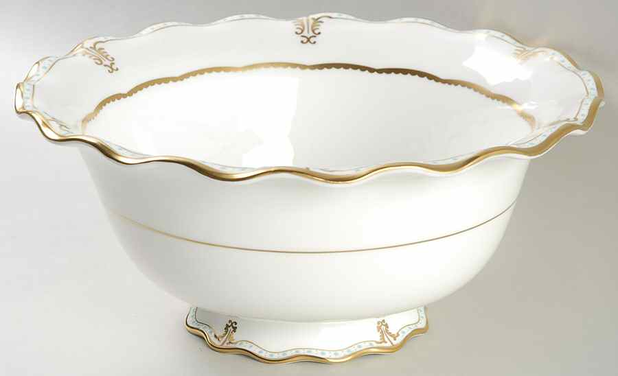 Lombardy 9" Salad Serving Bowl by Royal Crown Derby-1