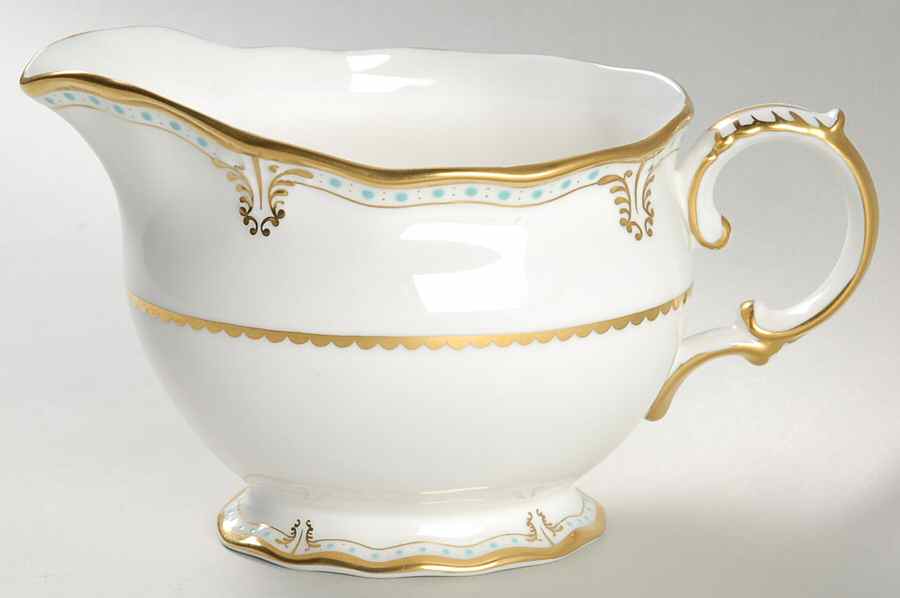 Lombardy Creamer by Royal Crown Derby-1