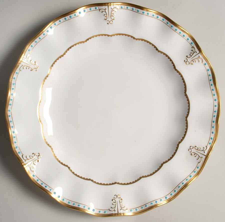 Lombardy 12" Chop Plate (Round Platter) by Royal Crown Derby-1