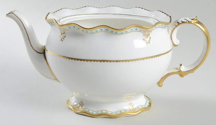 Lombardy Teapot No Lid by Royal Crown Derby-1