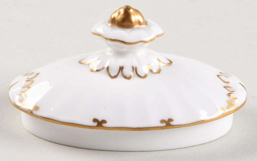 Lowestoft Pheasant Lid for Sugar Bowl by Royal Crown Derby-1