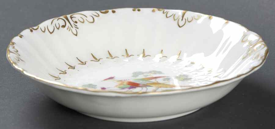 Lowestoft Pheasant Fruit/Dessert (Sauce) Bowl by Royal Crown Derby-1