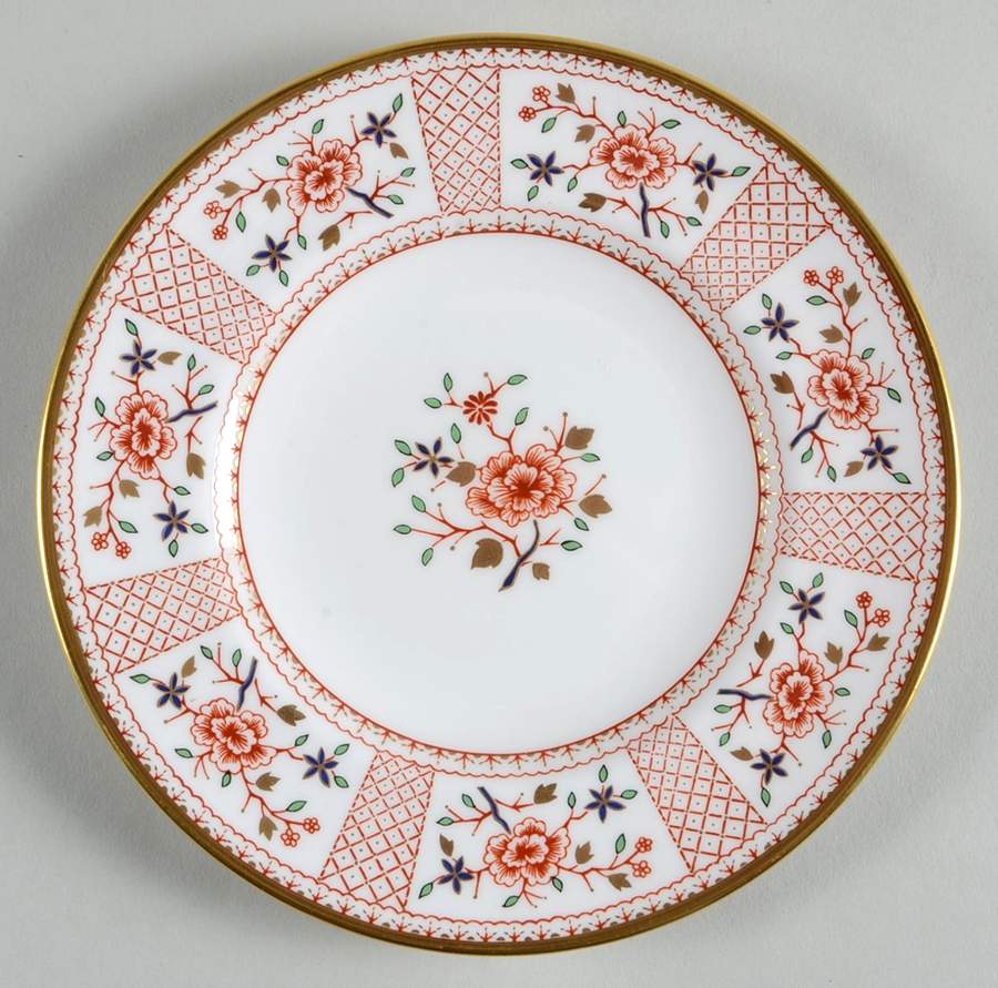 Lucienne (A1278) Bread & Butter Plate by Royal Crown Derby-1