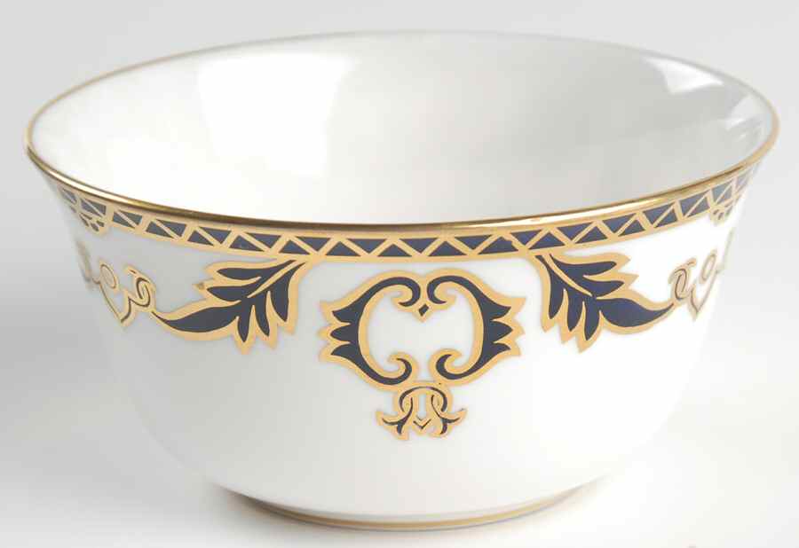 Majesty Cobalt Blue Open Sugar Bowl by Royal Crown Derby-1