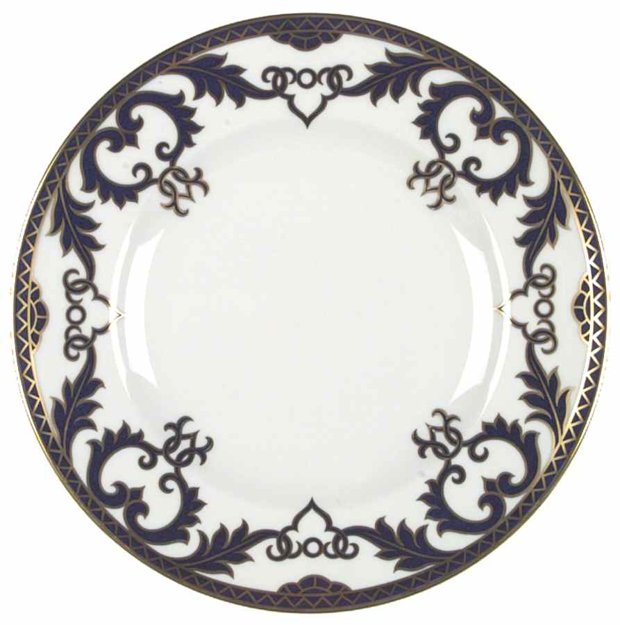 Majesty Cobalt Blue Dinner Plate by Royal Crown Derby-1