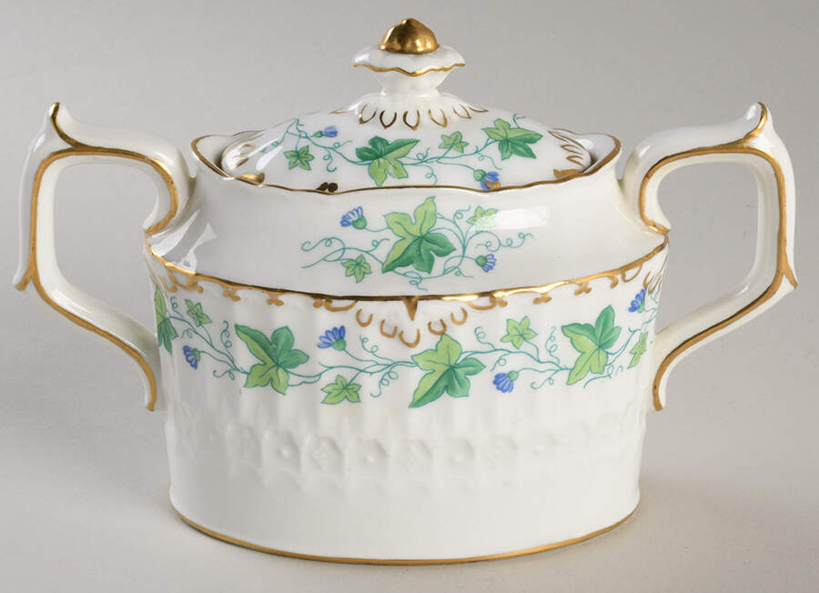 Medway (Burford) Sugar Bowl & Lid by Royal Crown Derby-1