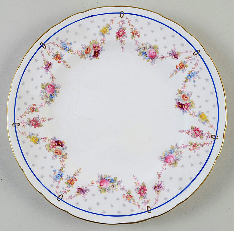 Melrose Luncheon Plate by Royal Crown Derby-1