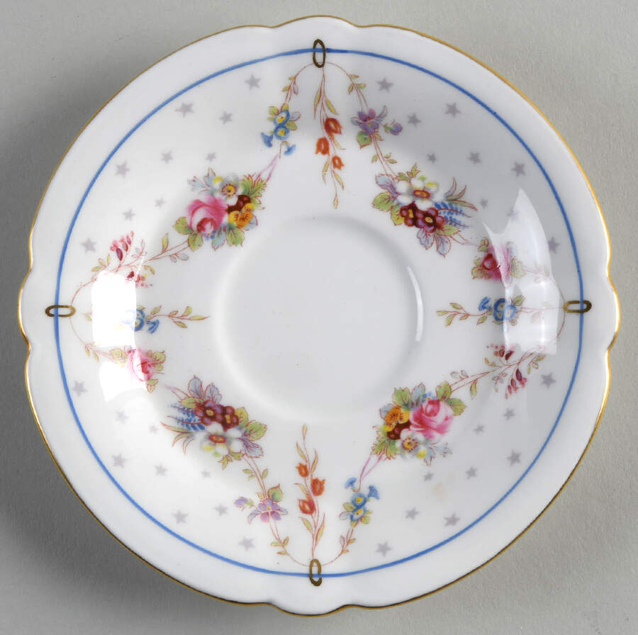 Melrose Saucer by Royal Crown Derby-1