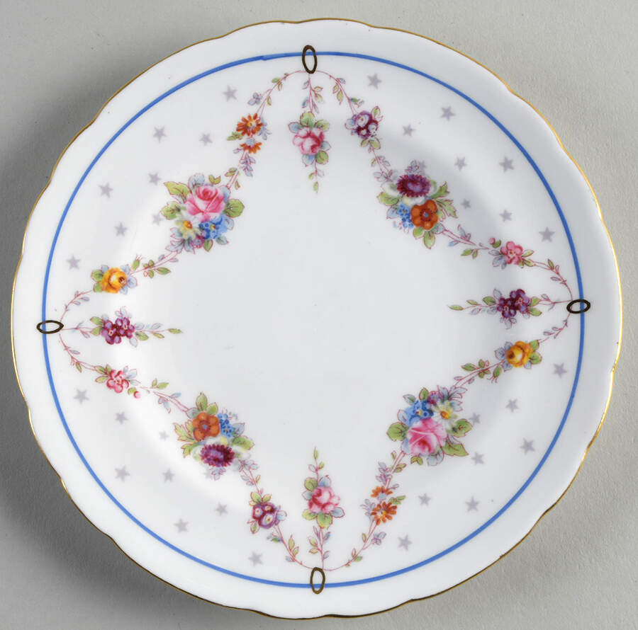 Melrose Bread & Butter Plate by Royal Crown Derby-1