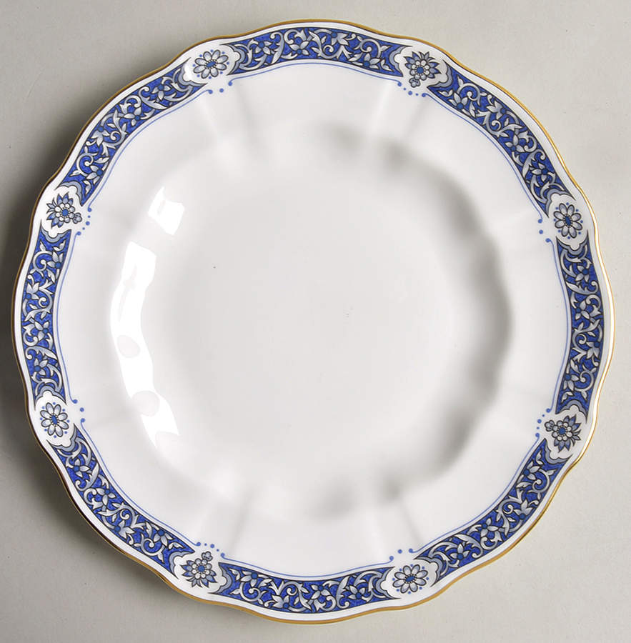 Milldale (Gold) Salad Plate by Royal Crown Derby-1