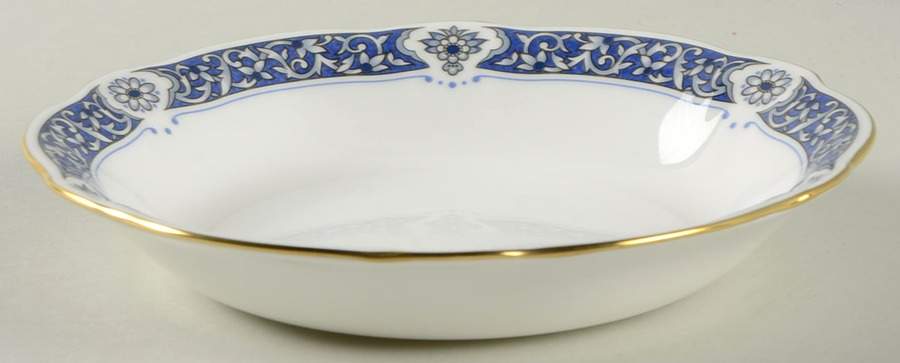 Milldale (Gold) Coupe Cereal Bowl by Royal Crown Derby-1