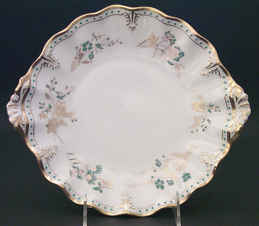 Normandie Handled Cake/Pastry Plate by Royal Crown Derby-1