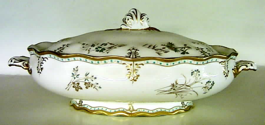 Normandie Oval Covered Vegetable by Royal Crown Derby-1