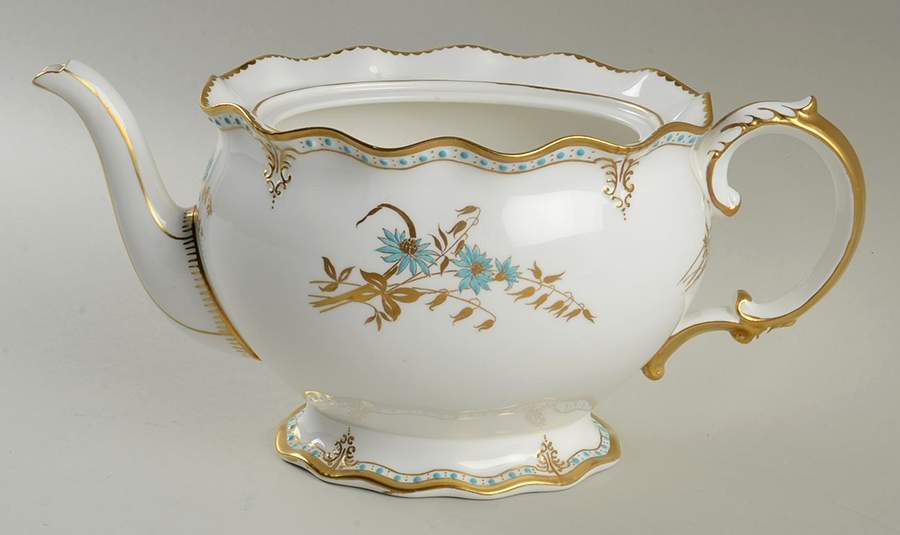 Normandie Teapot No Lid by Royal Crown Derby-1