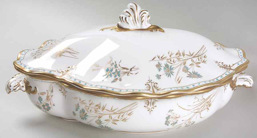 Normandie Oval Covered Vegetable by Royal Crown Derby-1