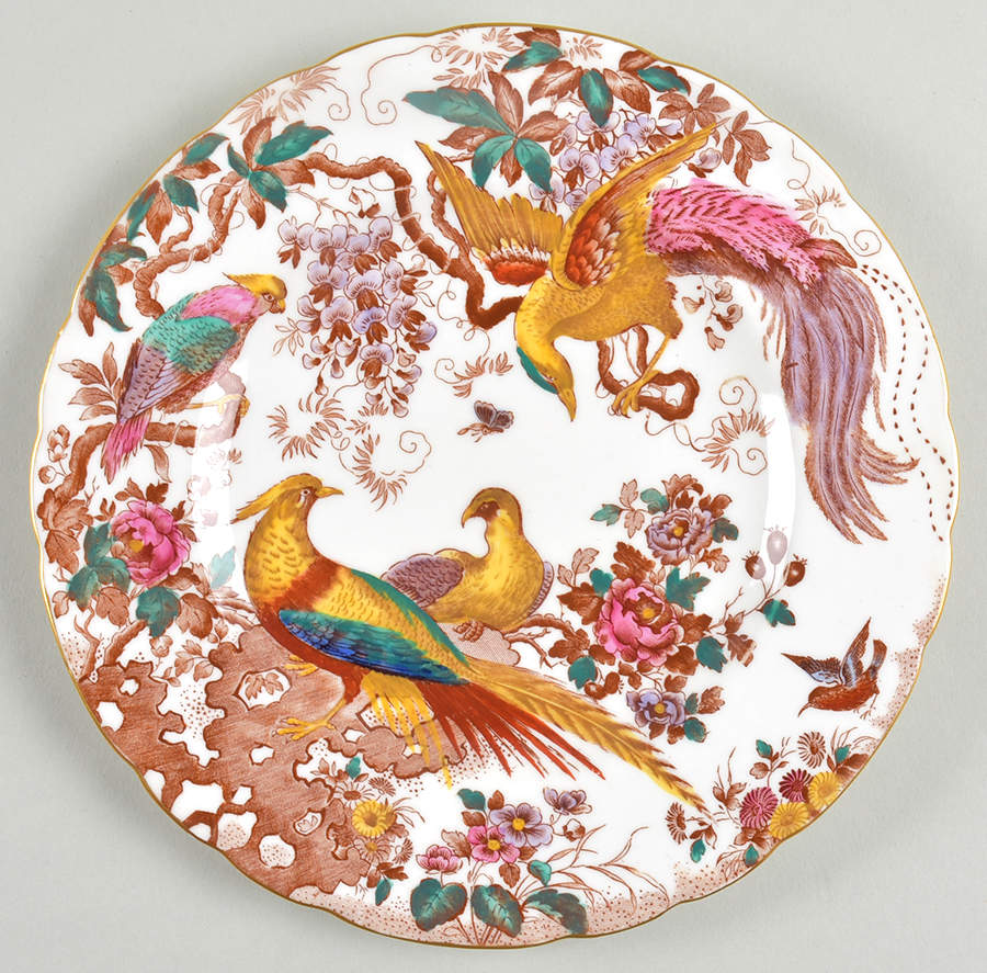Olde Avesbury (Ely Chelsea Shape) Salad Plate by Royal Crown Derby-1
