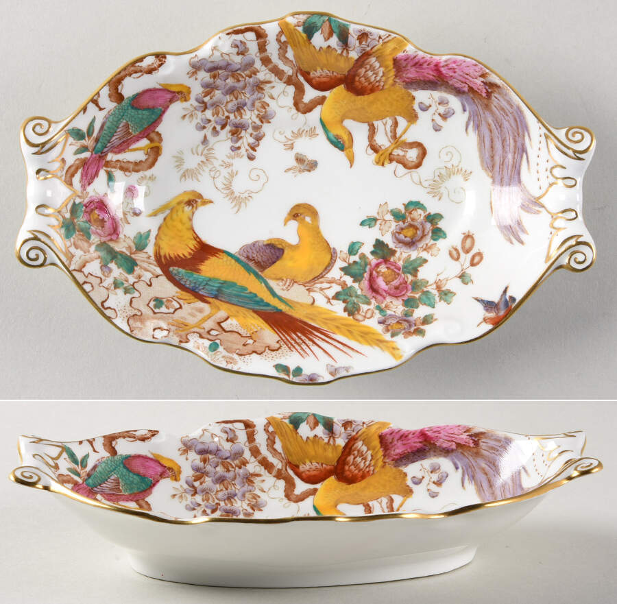 Olde Avesbury (Ely Chelsea Shape) Silver Tray by Royal Crown Derby-1
