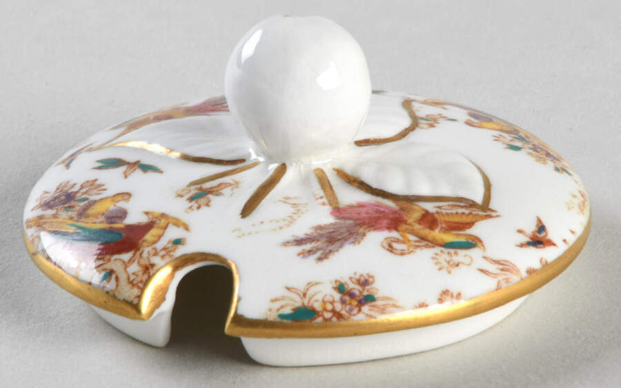 Olde Avesbury (Ely Chelsea Shape) Lid for Jam/Jelly by Royal Crown Derby-1