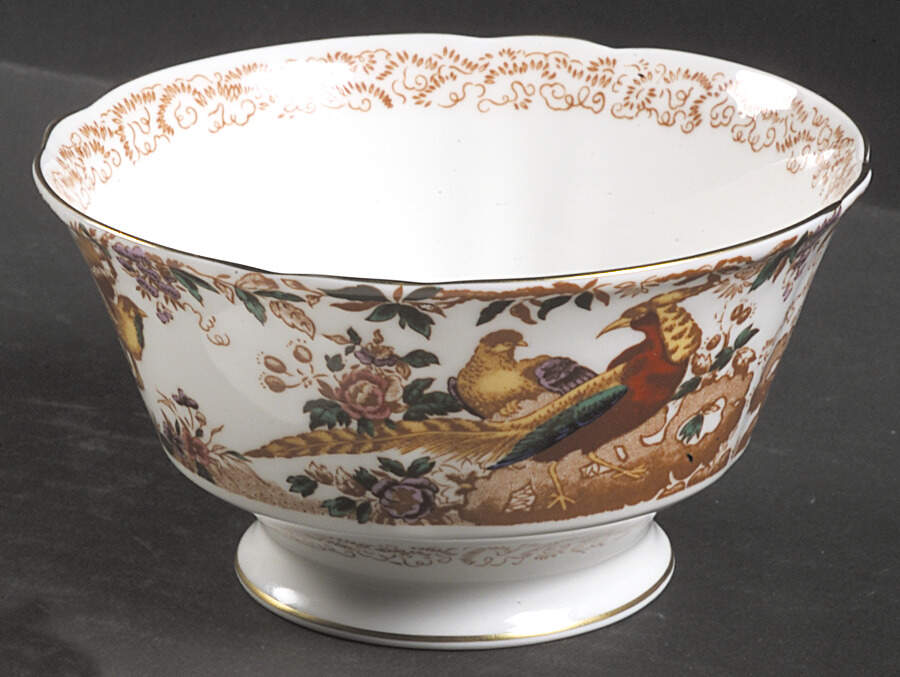 Olde Avesbury (Ely Chelsea Shape) Large Open Rice/Sugar Bowl by Royal Crown Derby-1