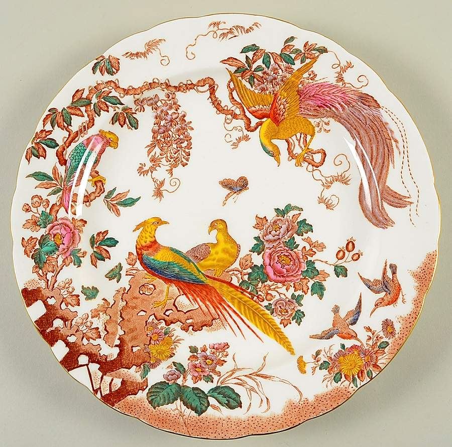 Olde Avesbury (Ely Chelsea Shape) Service Plate (Charger) by Royal Crown Derby-1