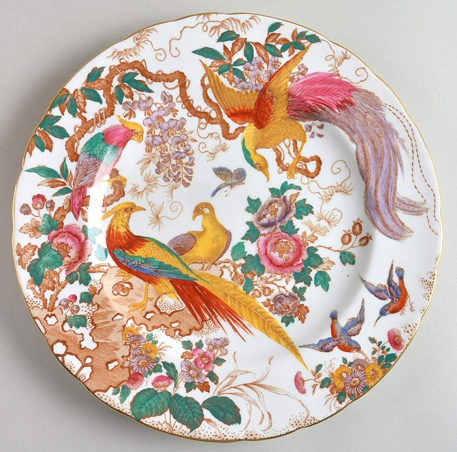 Olde Avesbury (Ely Chelsea Shape) Dinner Plate by Royal Crown Derby-1