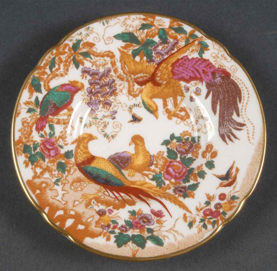 Olde Avesbury (Ely Chelsea Shape) Saucer for Flat Demitasse Cup by Royal Crown Derby-1