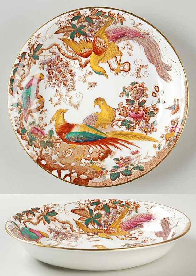 Olde Avesbury (Ely Chelsea Shape) Coupe Soup Bowl by Royal Crown Derby-1
