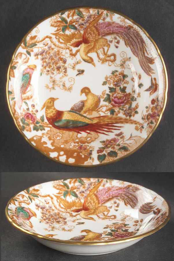 Olde Avesbury (Ely Chelsea Shape) Fruit/Dessert (Sauce) Bowl by Royal Crown Derby-1