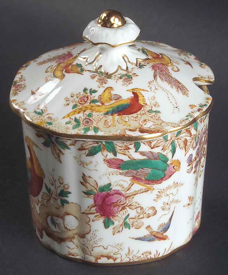 Olde Avesbury (Ely Chelsea Shape) Jam/Jelly & Lid by Royal Crown Derby-1